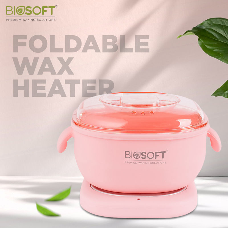 BIOSOFT Foldable Wax Heater front view.