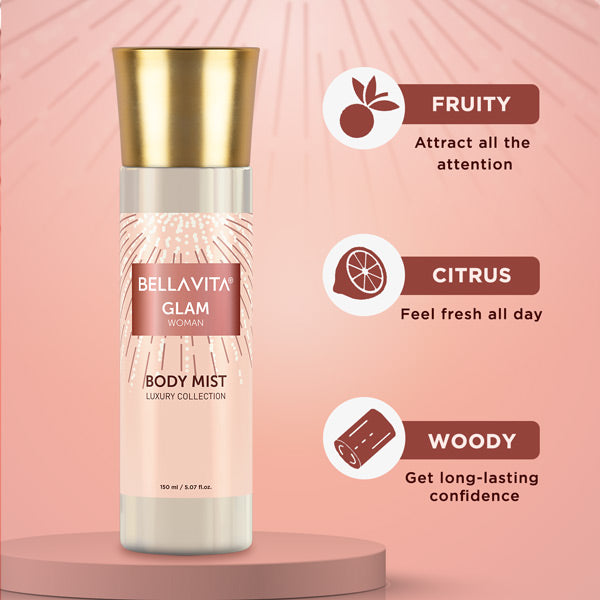 GLAM Woman Body Mist - 150ml - Image 3 - Indicrest