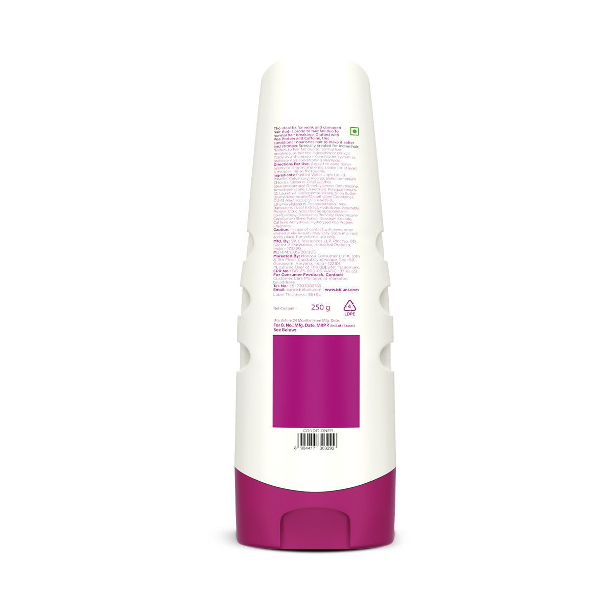 Bblunt Hair Fall Control Conditioner for Stronger Hair, Pack of 2 X 250g - Image 11 - Buy from Indicrest