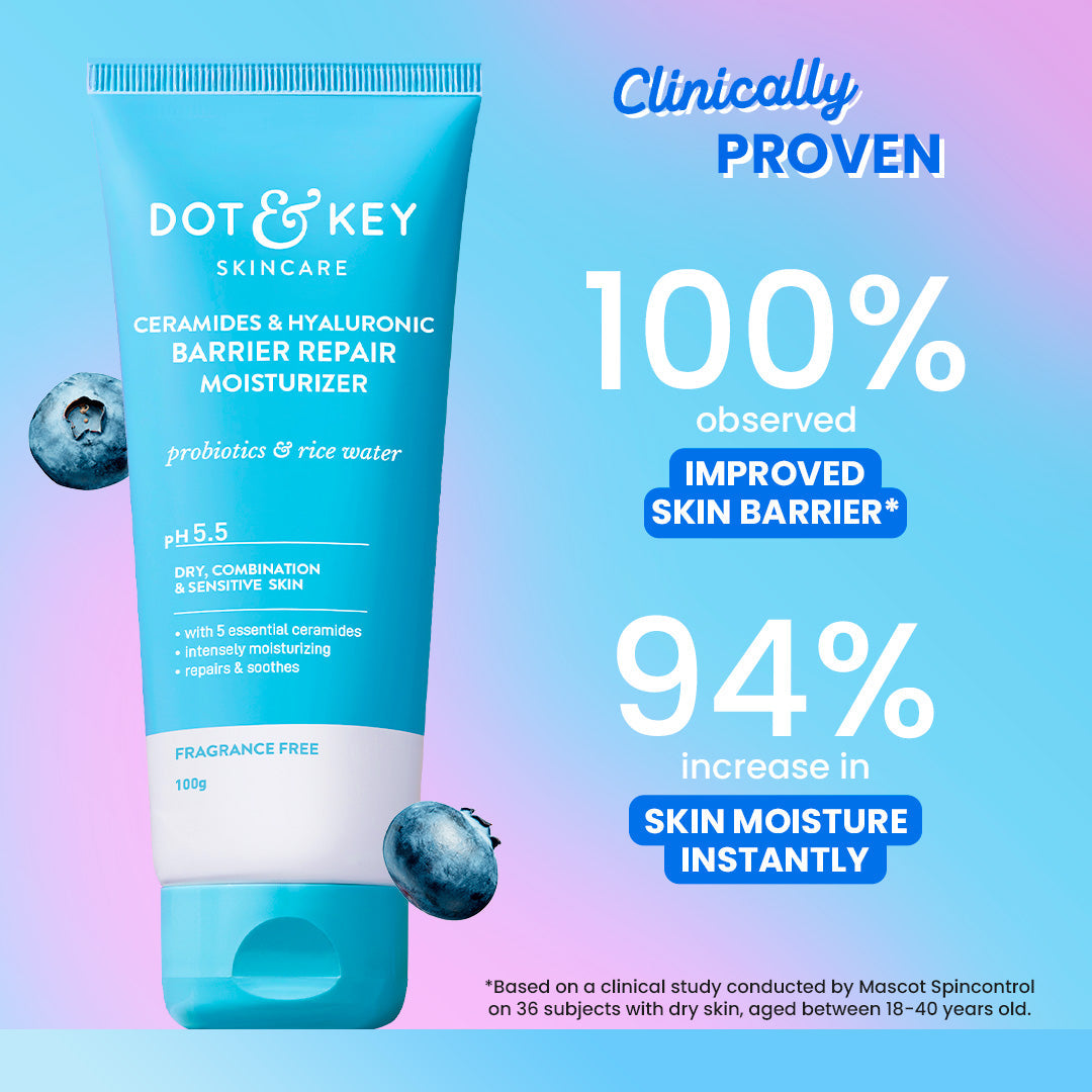 Dot & Key Barrier Repair Moisturizer (Hyaluronic + Ceramides) 175g