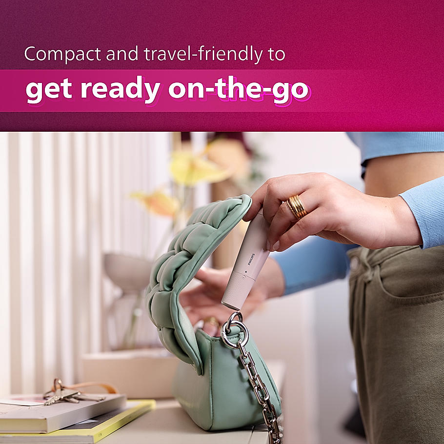 Philips Cordless Facial Hair Remover- with Wide Hypoallergenic Head for gentle experience at home BRR454/00