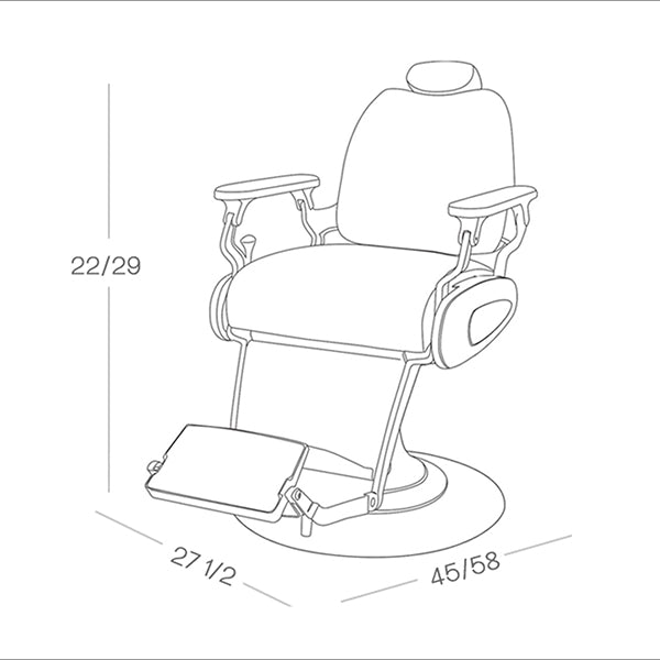 Ikonic Barber Chair Bruno