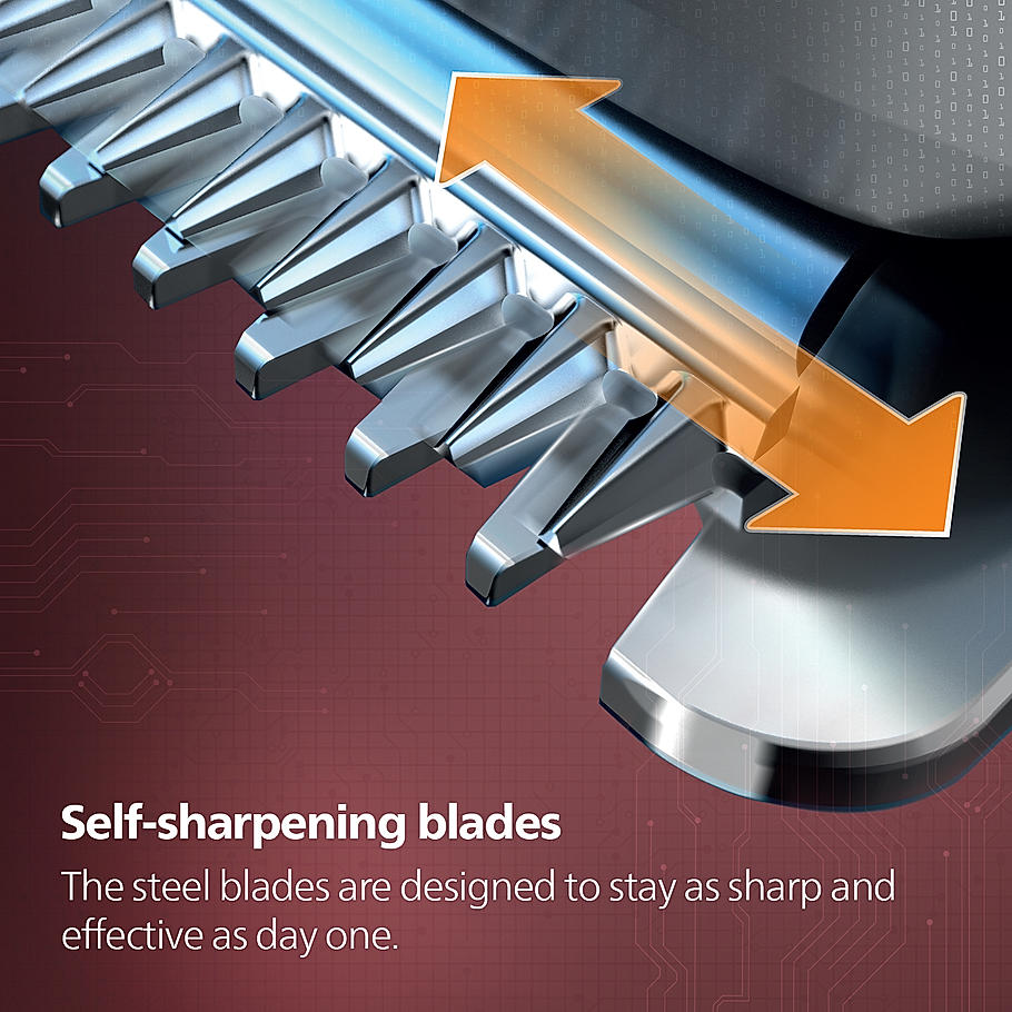 Philips Beard Trimmer- Skin Friendly Beard Trimmer | 10 Length Setting | 60 Minutes Run Time | BT3301/30