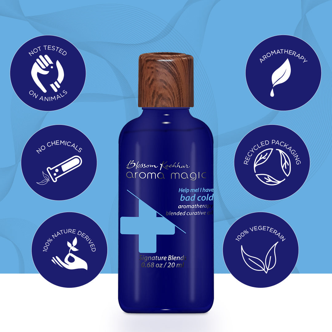 Aroma Magic Bad Cold Curative Oil - Help Me Range, 20ml - Image 4 - Buy from Indicrest