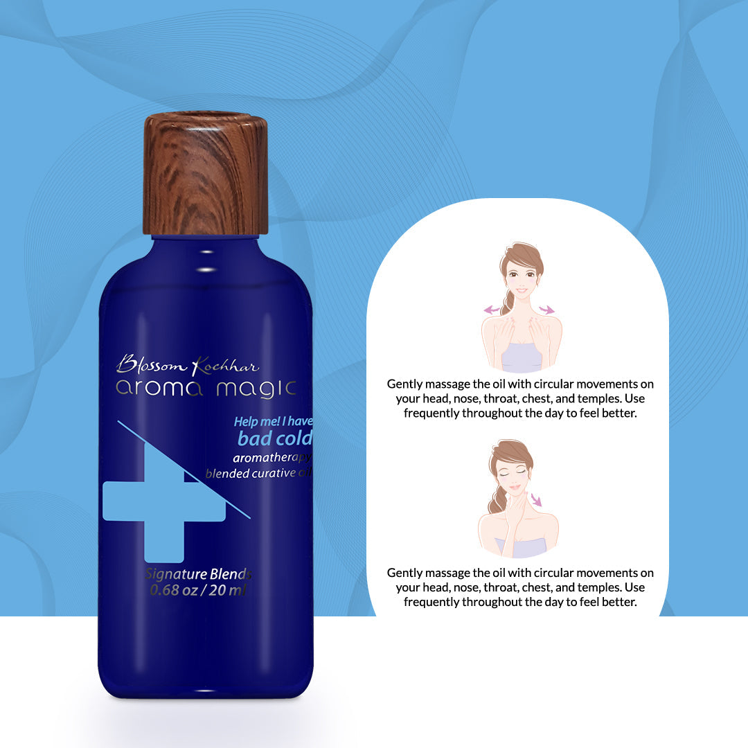 Aroma Magic Bad Cold Curative Oil - Help Me Range, 20ml - Image 5 - Buy from Indicrest