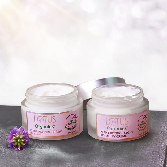 Lotus Herbals Bakuchiol Anti-Ageing Combo, 50g + 50g