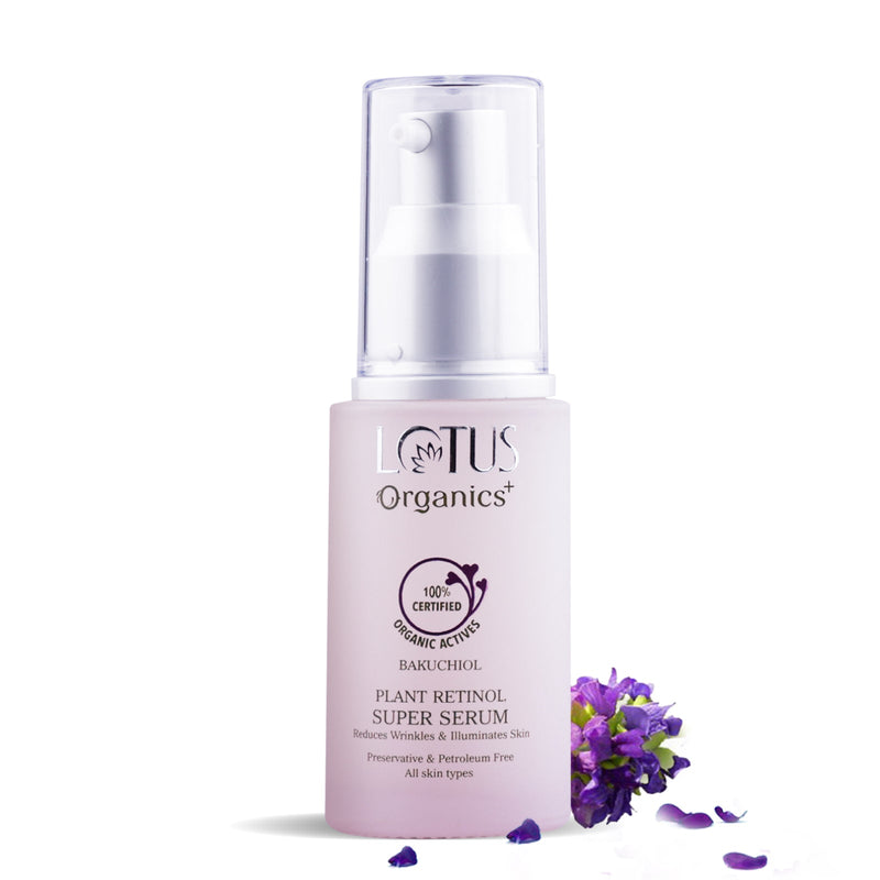 Lotus Herbals Bakuchiol Plant Retinol Super Serum, 30ml
