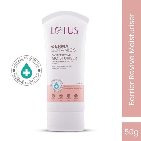 Lotus Herbals DermaBotanics Barrier Revive Moisturiser, 50g