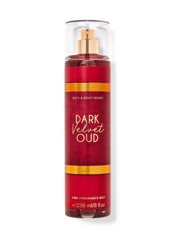 Bath & Body Works Dark Velvet Oud Fine Fragrance Mist 236 ml bottle front view Buy at Indicrest