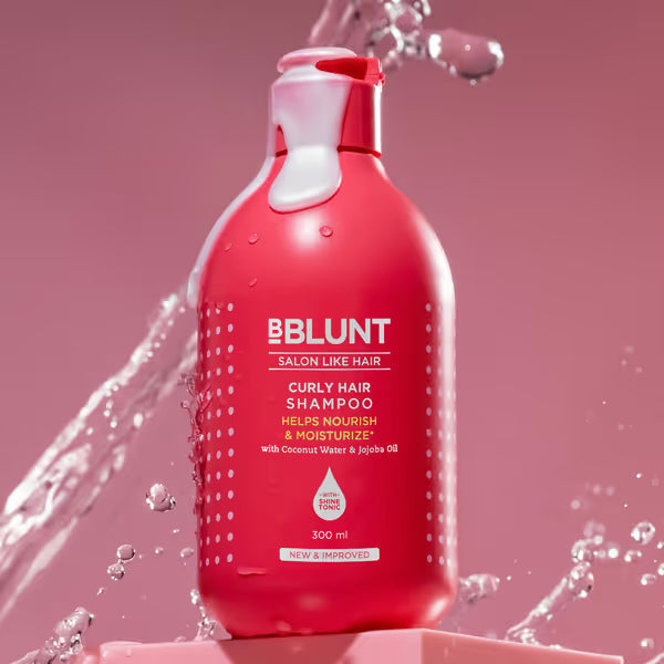 Bblunt Curly Hair Shampoo, 300ml - Indicrest