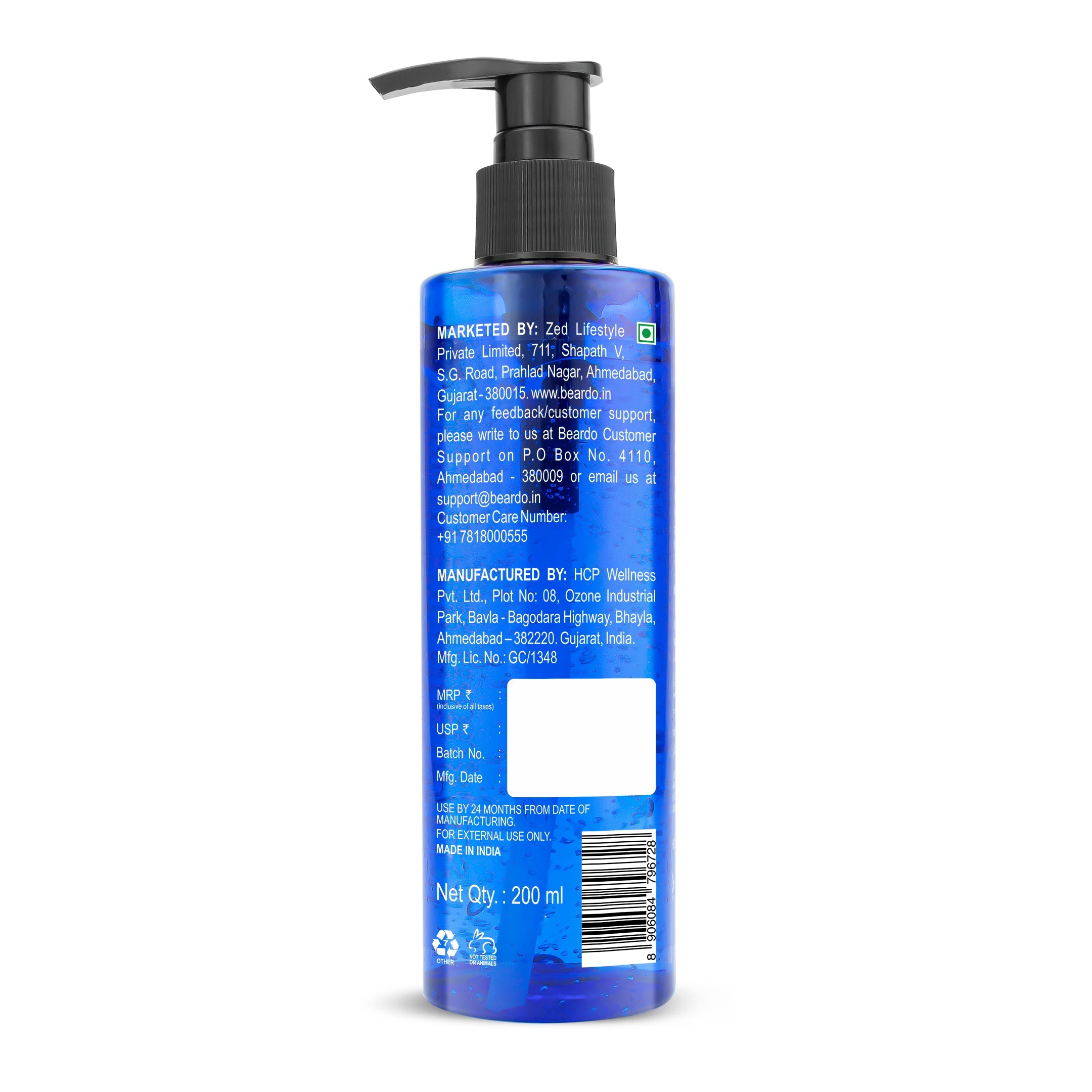 Beardo Beard Shaping Gel, 200ml - Image 7 - Buy from Indicrest