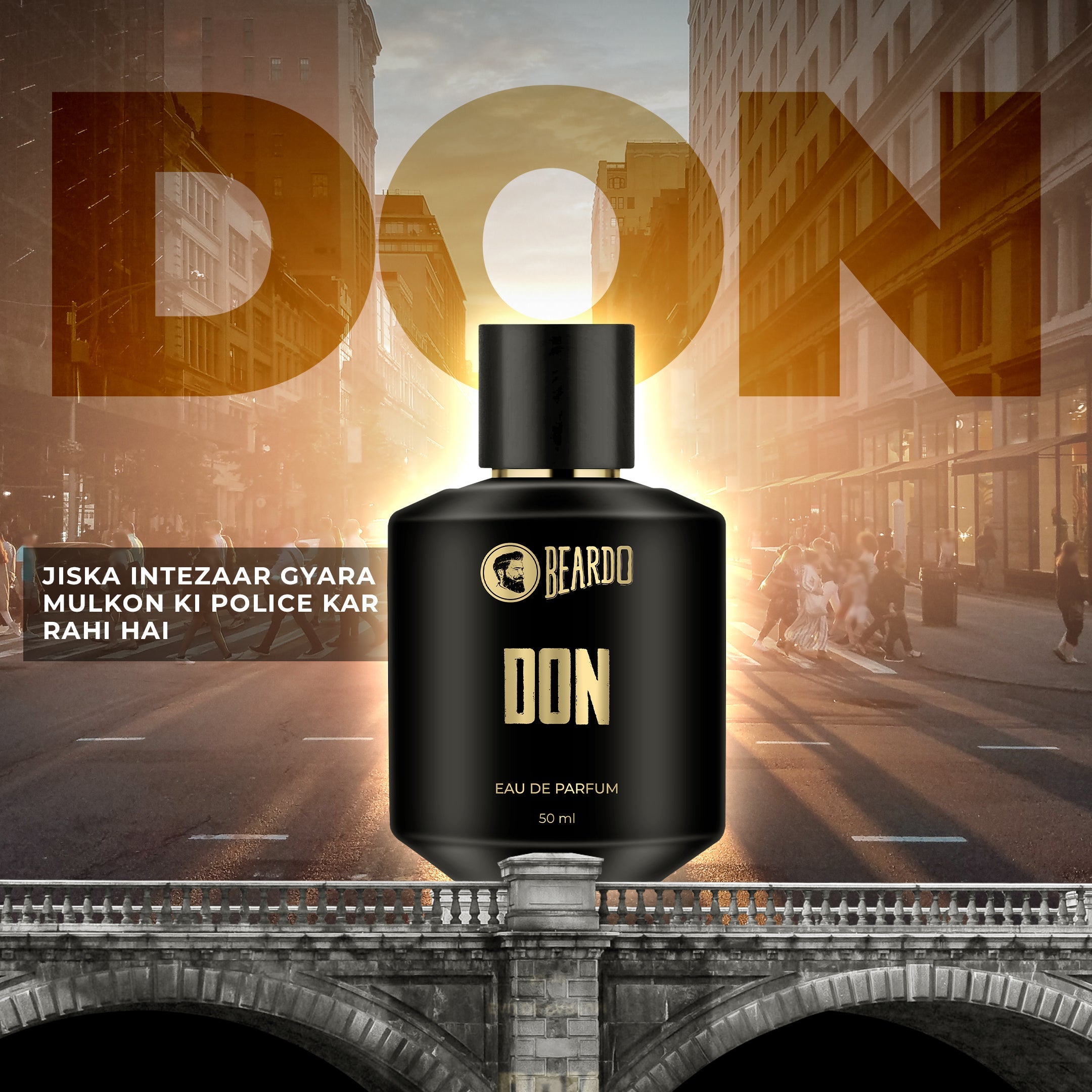 Beardo Don Perfume EDP, 50ml - Image 4 - Buy from Indicrest