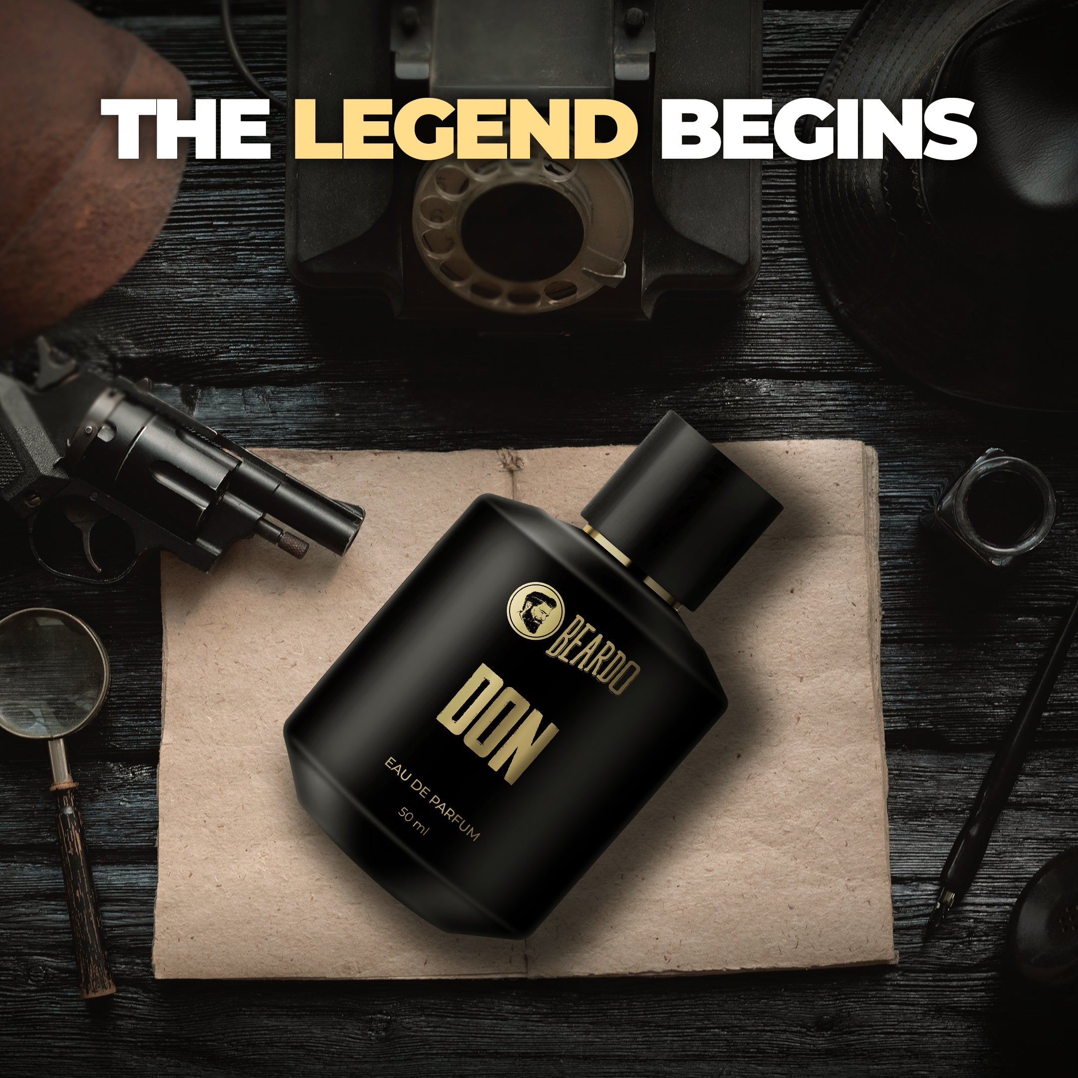 Beardo Don Perfume EDP, 50ml - Image 5 - Buy from Indicrest