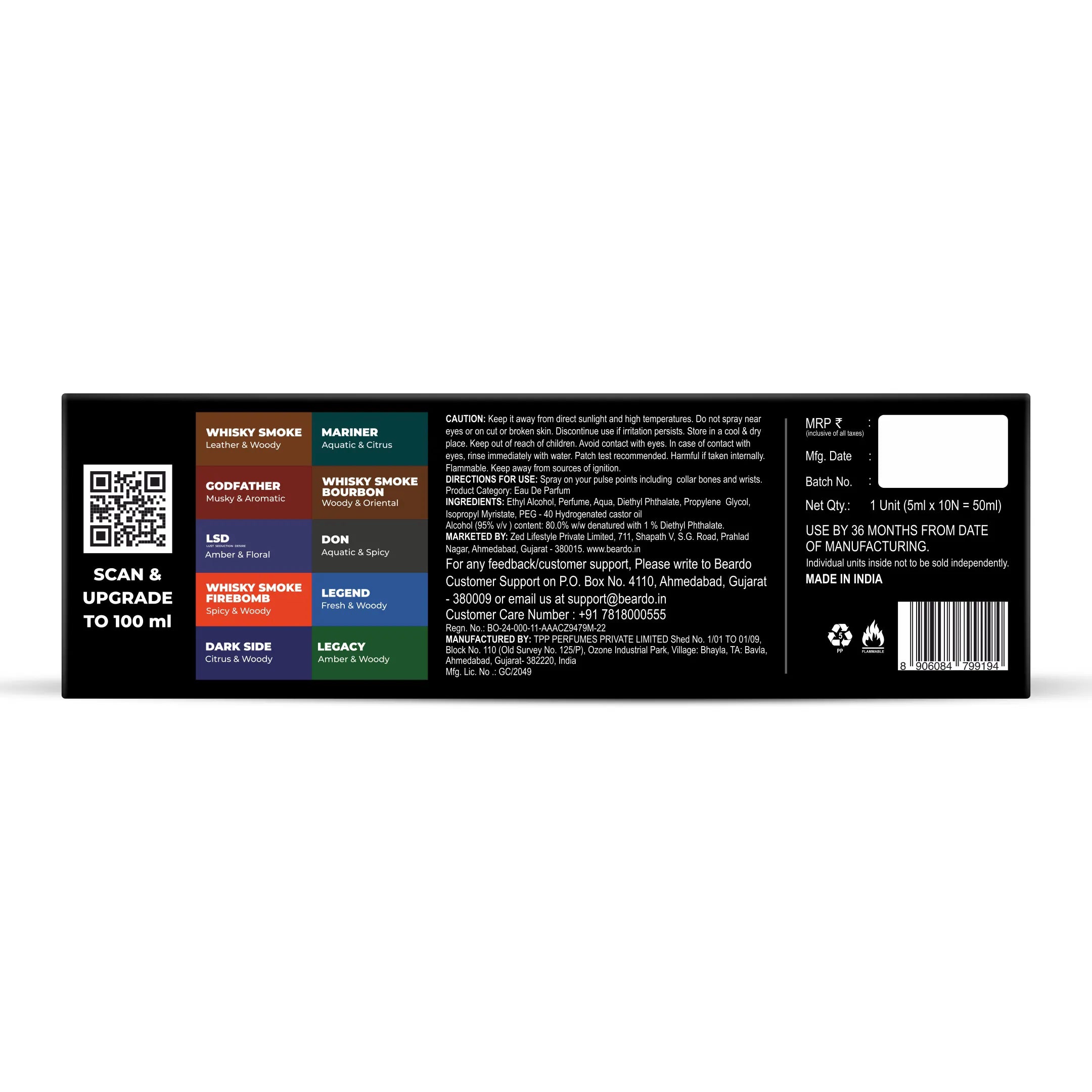 Beardo Perfume Trial Kit - Image 9 - Buy from Indicrest