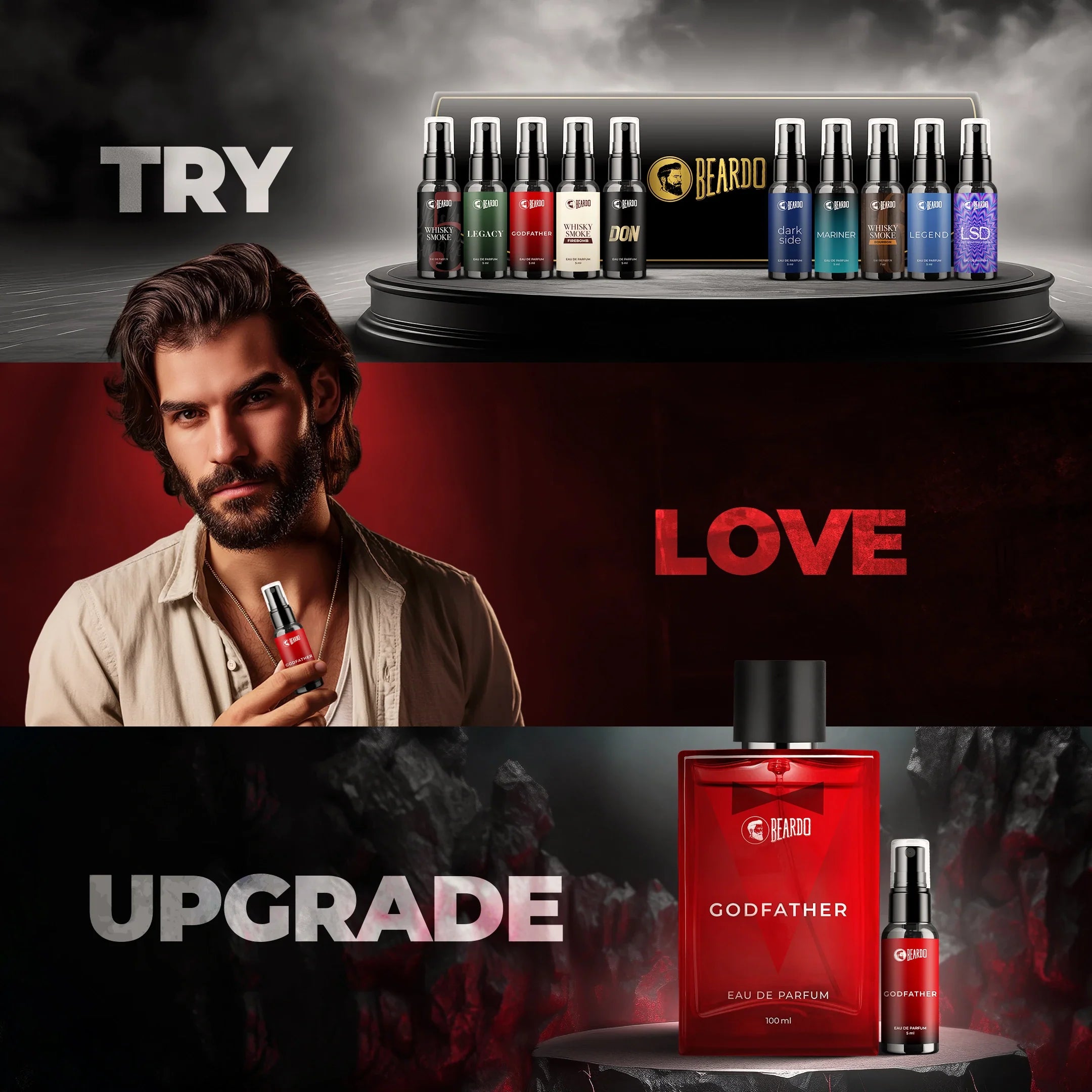 Beardo Perfume Trial Kit - Image 7 - Buy from Indicrest