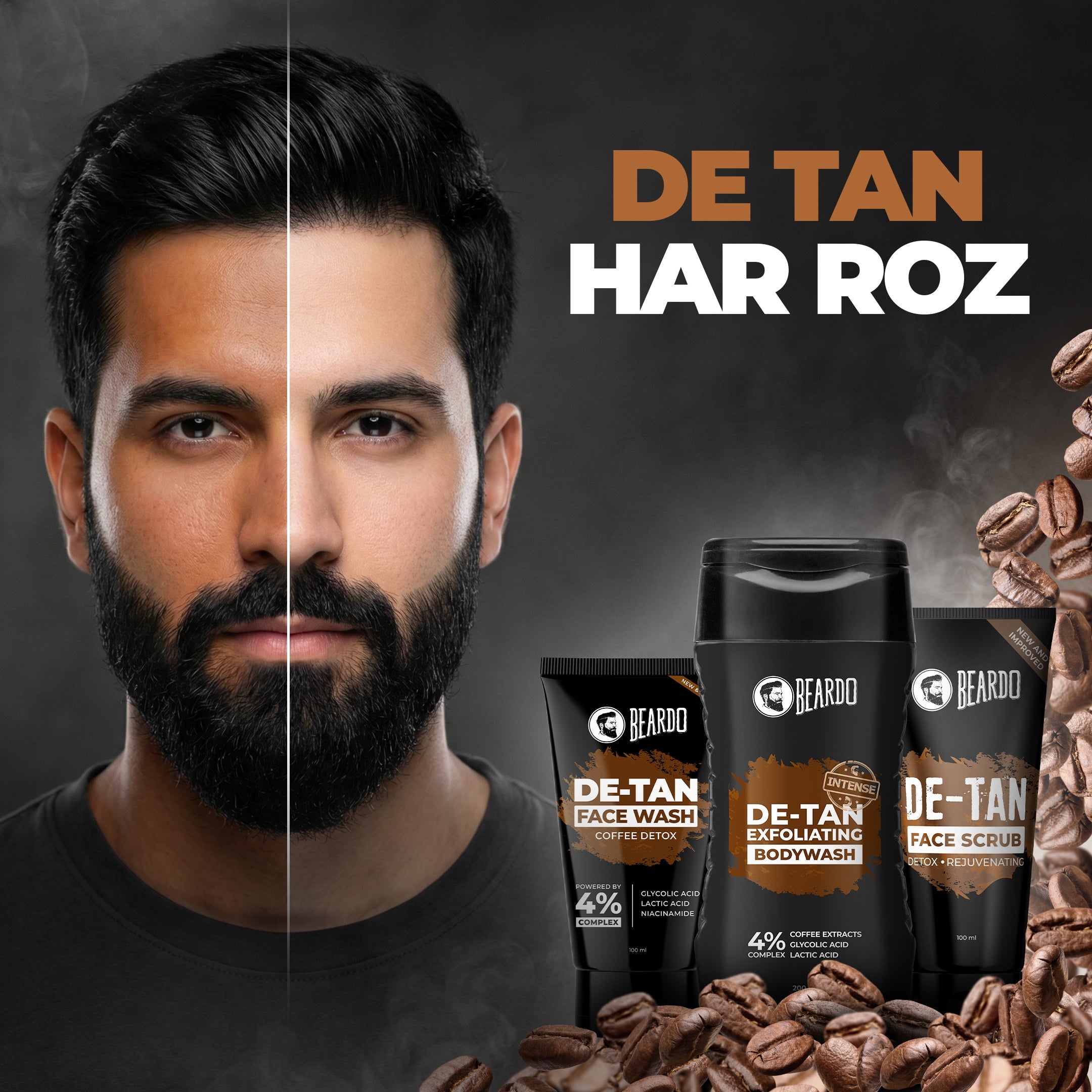 Beardo De-tan Har Roz Kit - Image 2 - Buy from Indicrest