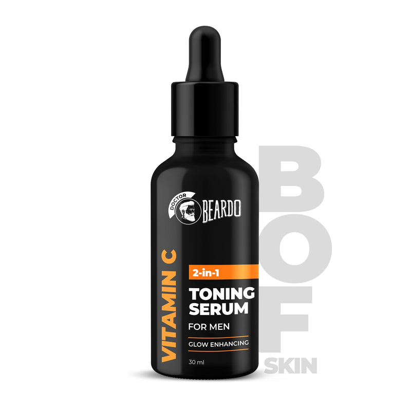 Beardo Vitamin C 2 in 1 Toning Serum, 30ml - Buy from Indicrest