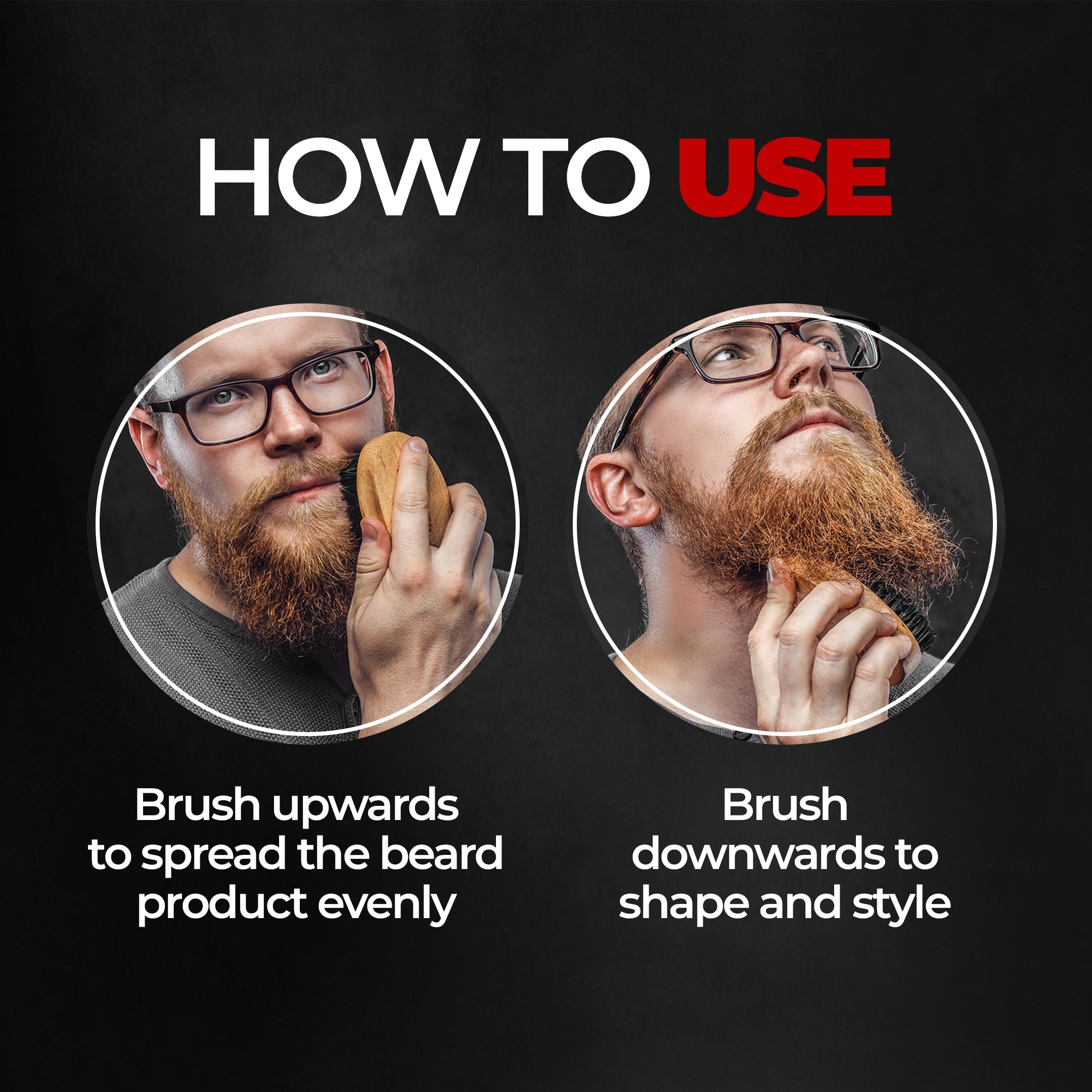 Beardo BOAR Bristle Beard brush - Image 4 - Buy from Indicrest