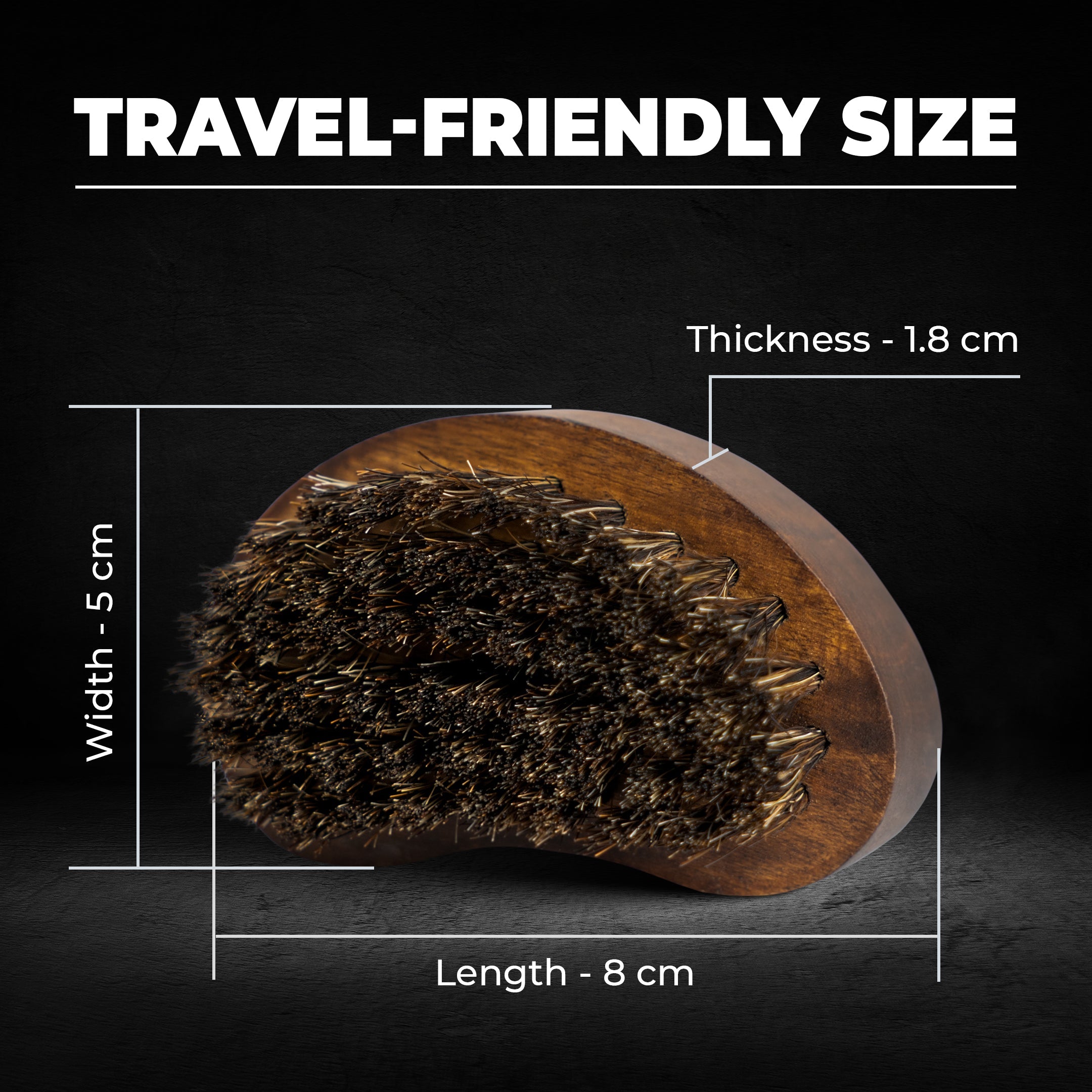 Beardo BOAR Bristle Beard brush - Image 6 - Buy from Indicrest