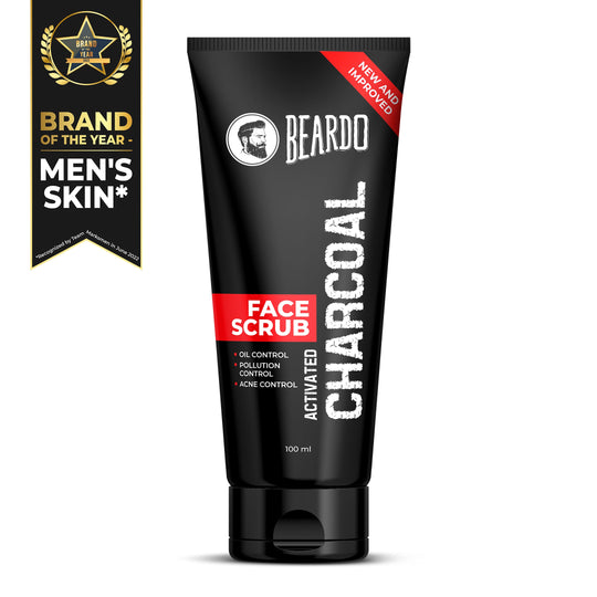 Beardo Activated Charcoal Face Scrub, 100g - Buy from Indicrest