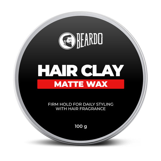 Beardo HAIR CLAY Wax, Strong Hold, 100g - Buy from Indicrest