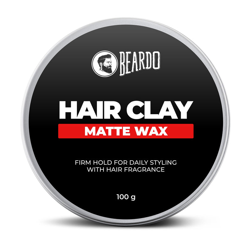Beardo HAIR CLAY Wax, Strong Hold, 100g - Buy from Indicrest