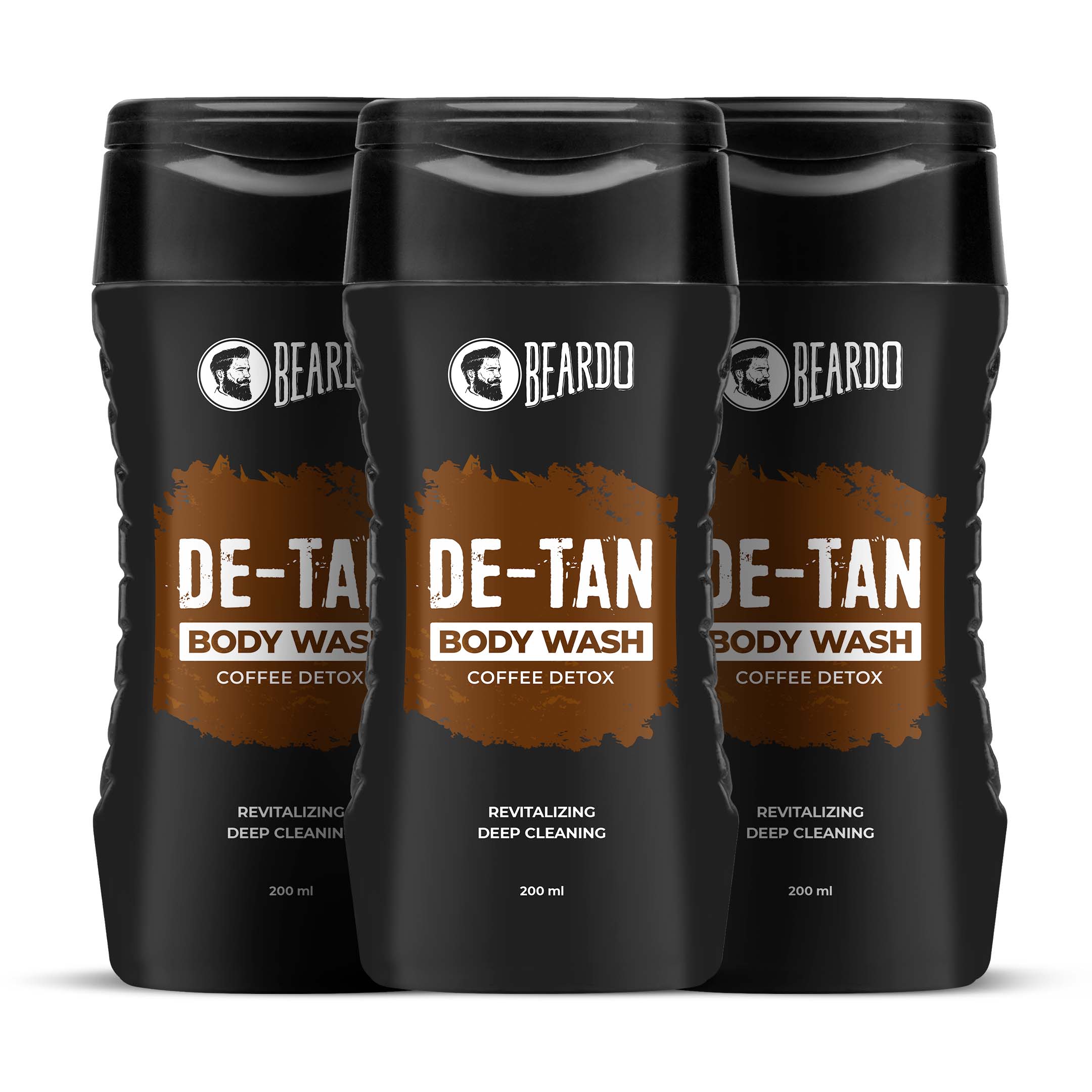 Beardo De-Tan Bodywash for Men, Pack of 3 - Buy from Indicrest