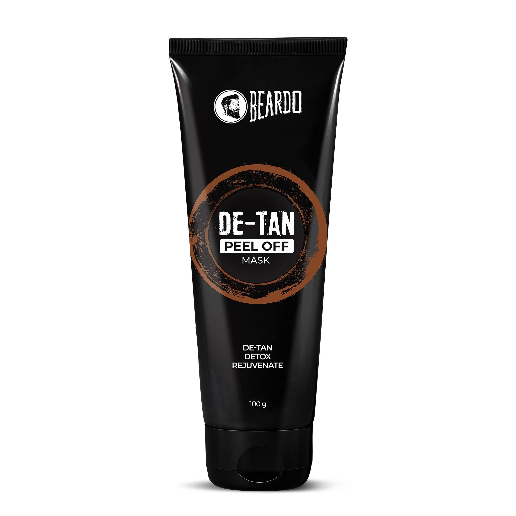 Beardo De‑Tan Peel‑Off Mask 100 g tube front view