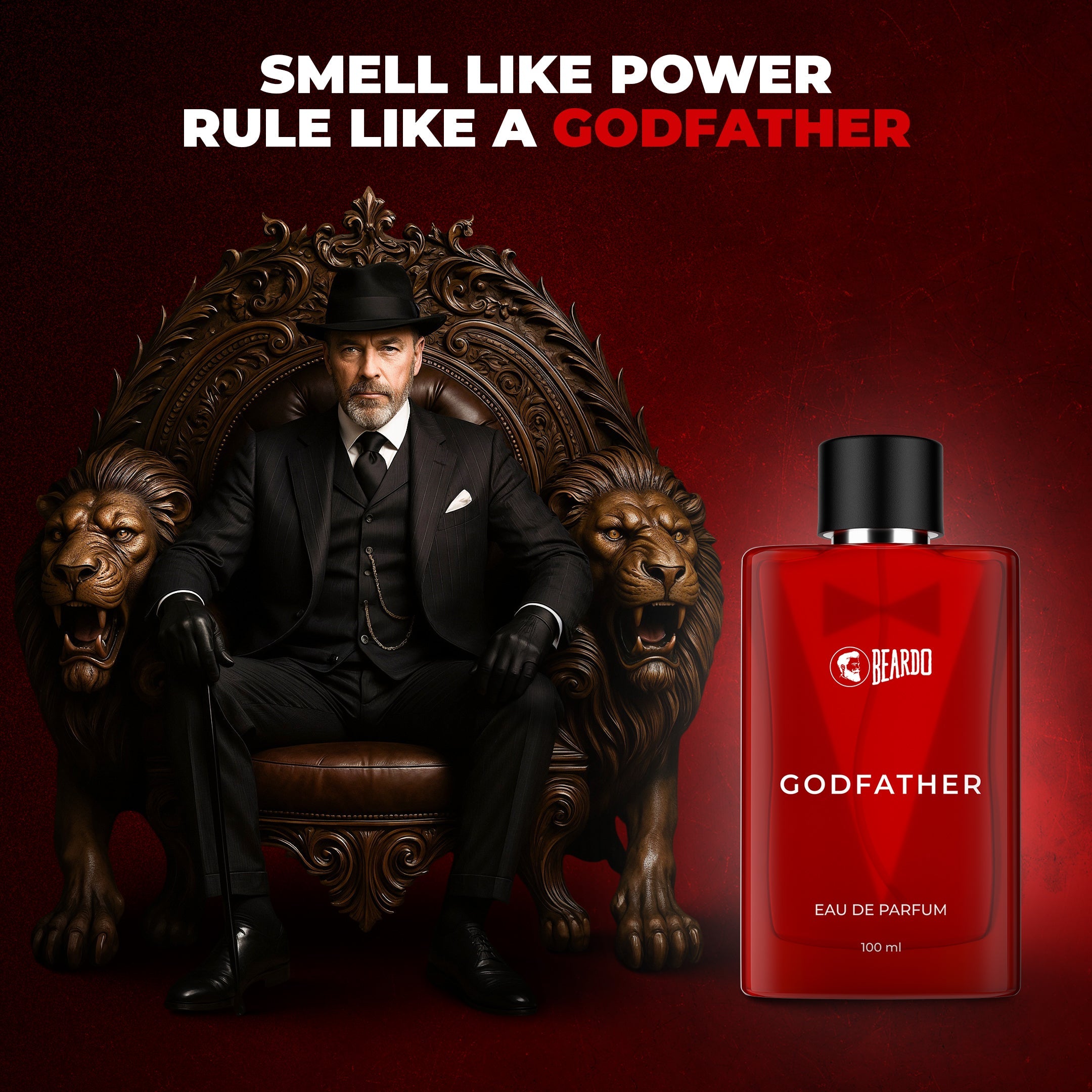 Beardo Godfather Perfume EDP, Pack of 2 - Image 7 - Buy from Indicrest