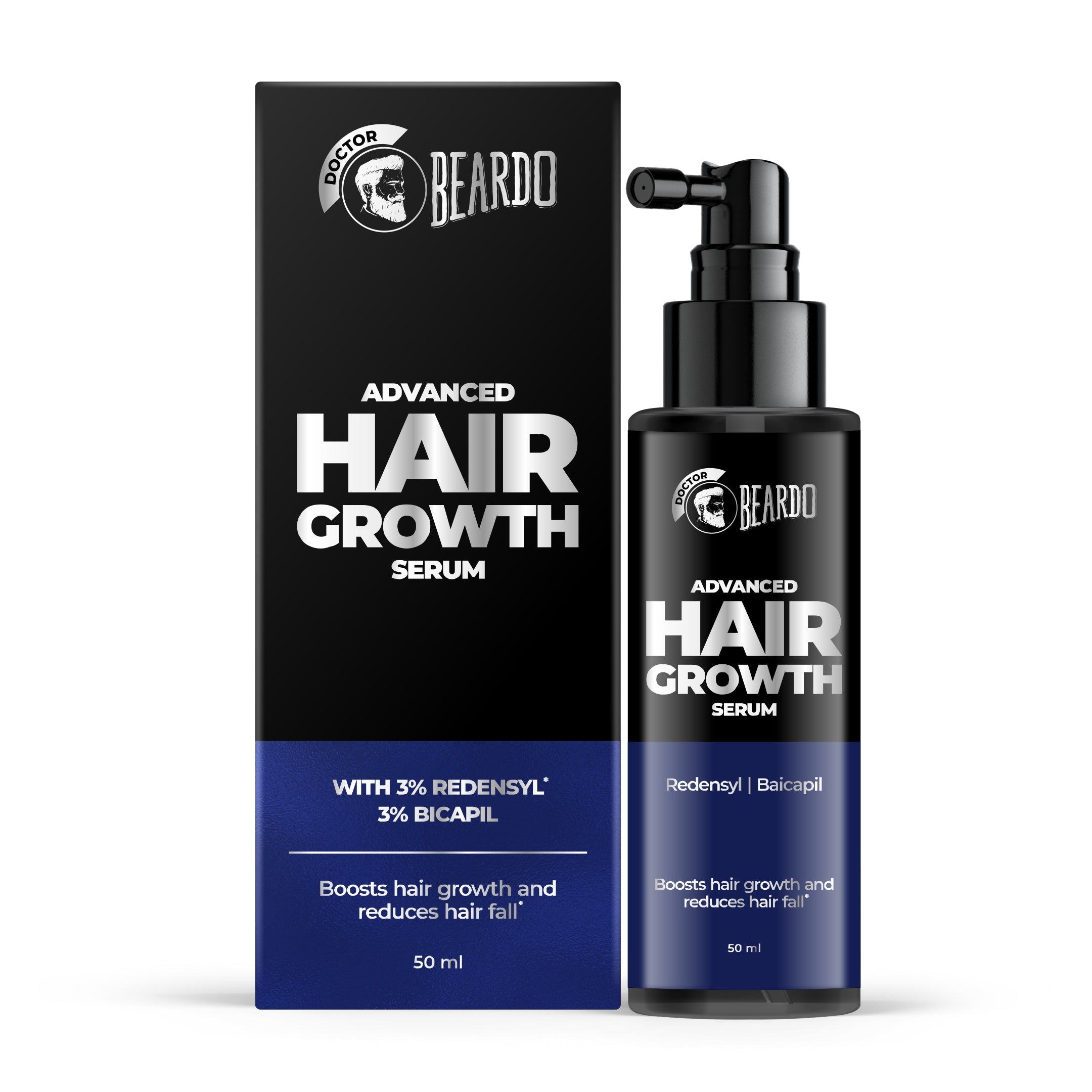 Beardo Advanced Hair Growth Serum, 50ml - Image 12 - Buy from Indicrest