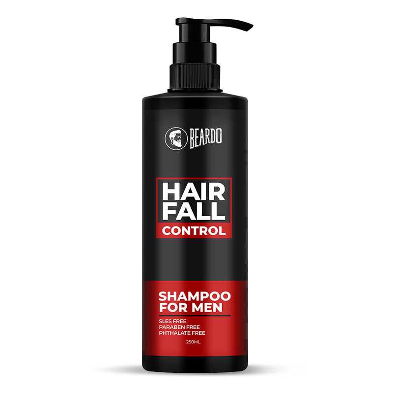 Beardo Hair Fall Control Shampoo 250ml Front View Buy at Indicrest