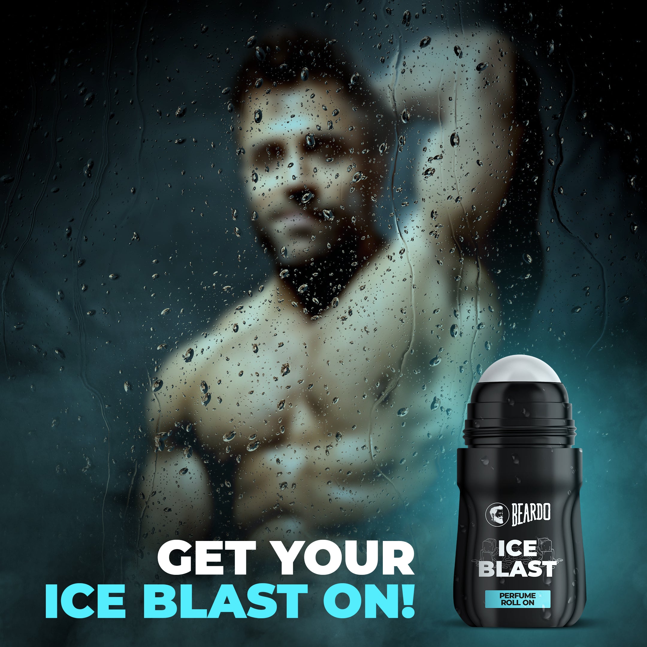 Beardo Ice Blast Perfume Roll On, 50ml - Image 6 - Buy from Indicrest