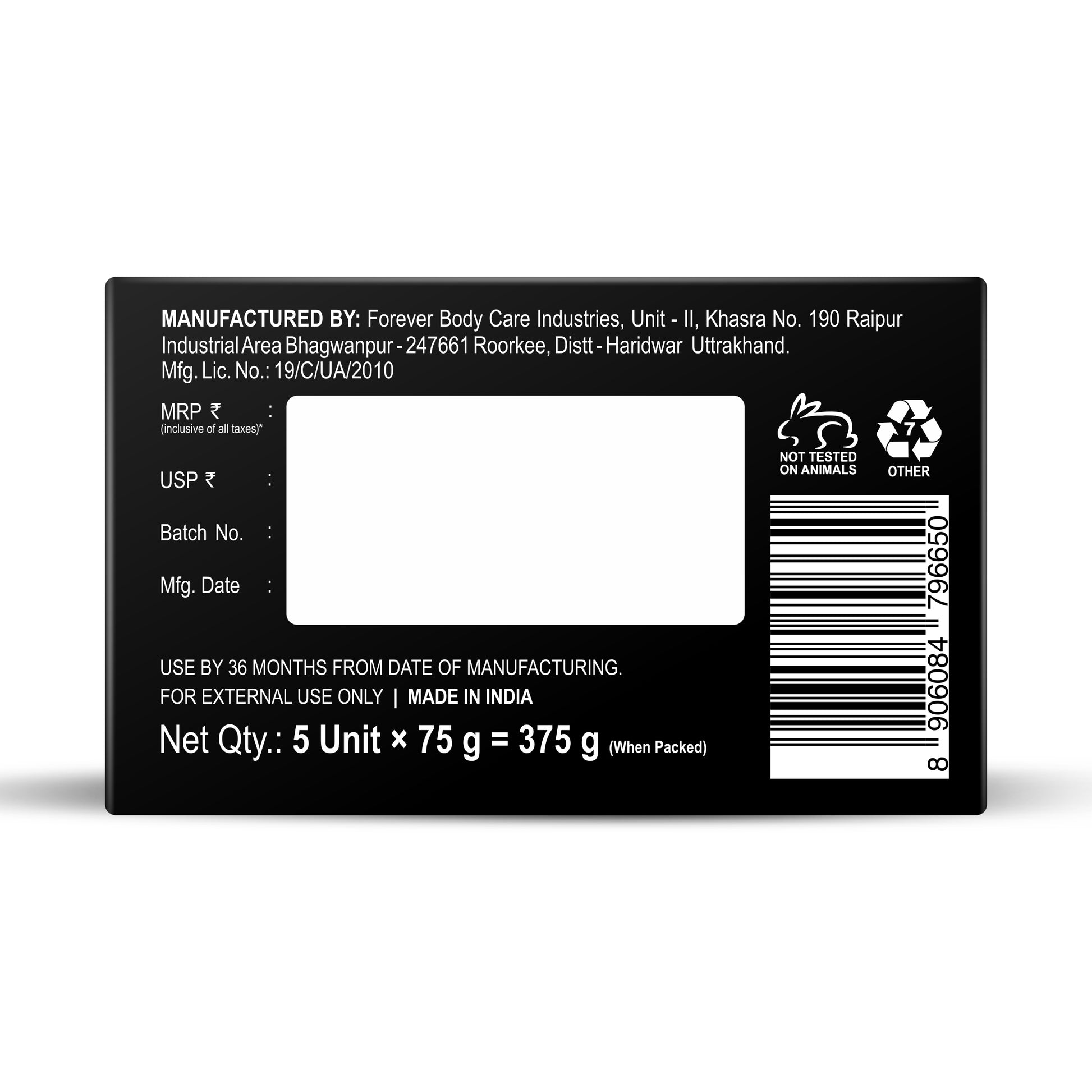 Beardo Jamaican Rum Soap – Eco-Friendly