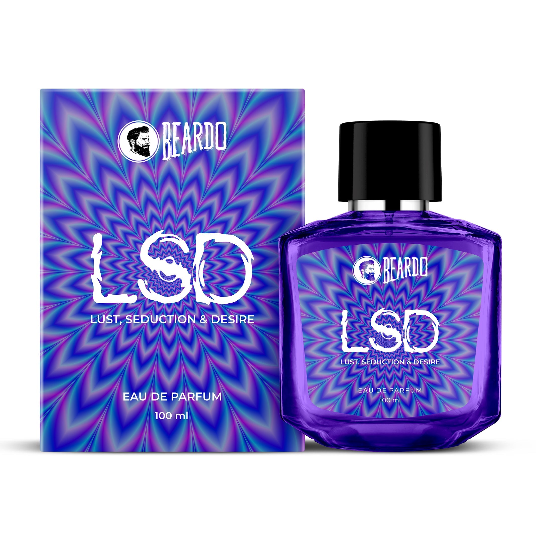 Beardo LSD Perfume EDP 100ml & 50ml Combo - Image 13 - Buy from Indicrest