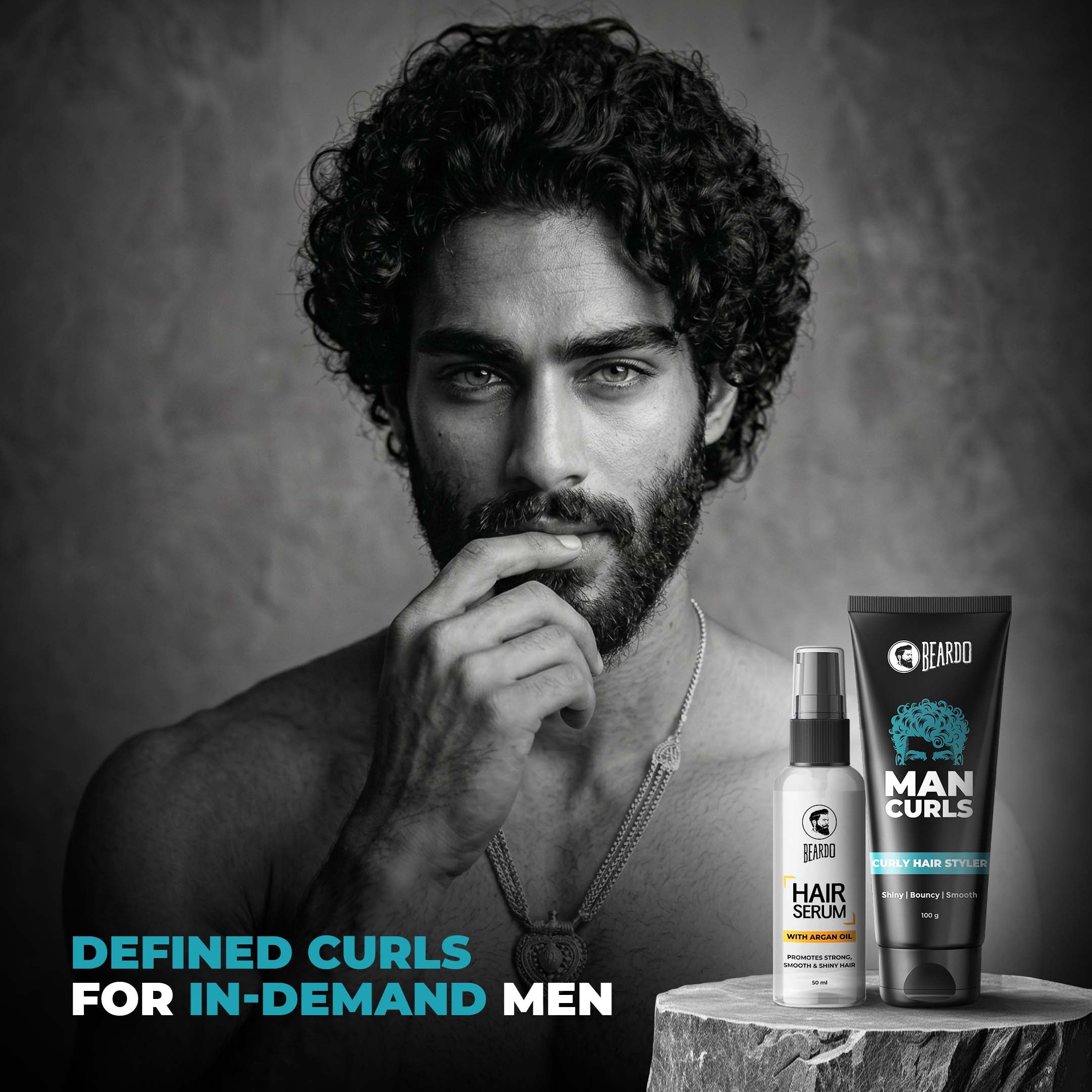 Beardo Man Curls Combo - Image 2 - Buy from Indicrest