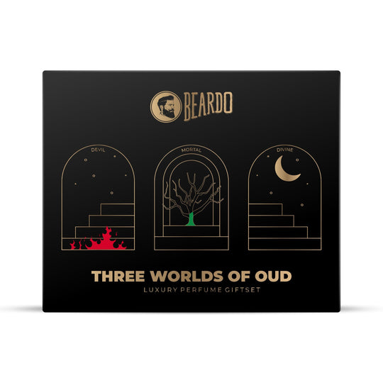 Beardo Three Worlds of Oud Luxury Perfume Giftset 20ml X 3 - Buy from Indicrest