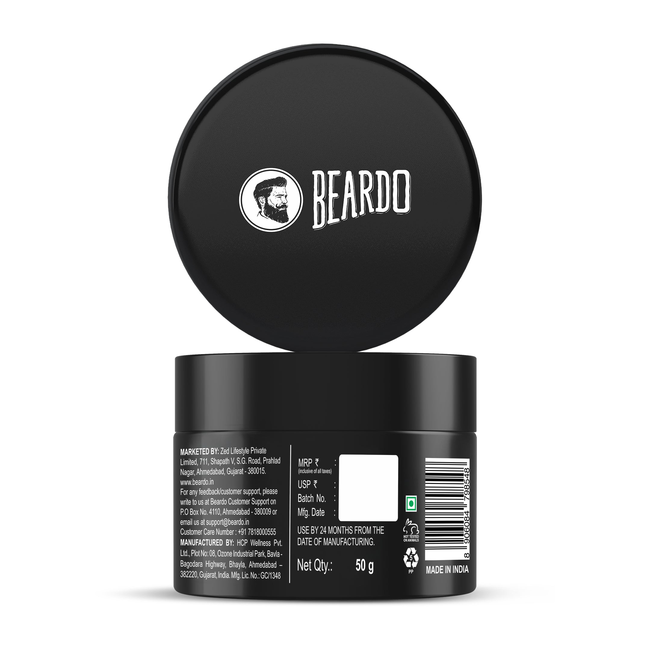 Beardo Purple X Teeth Whitening Powder, 50g - Image 9 - Buy from Indicrest
