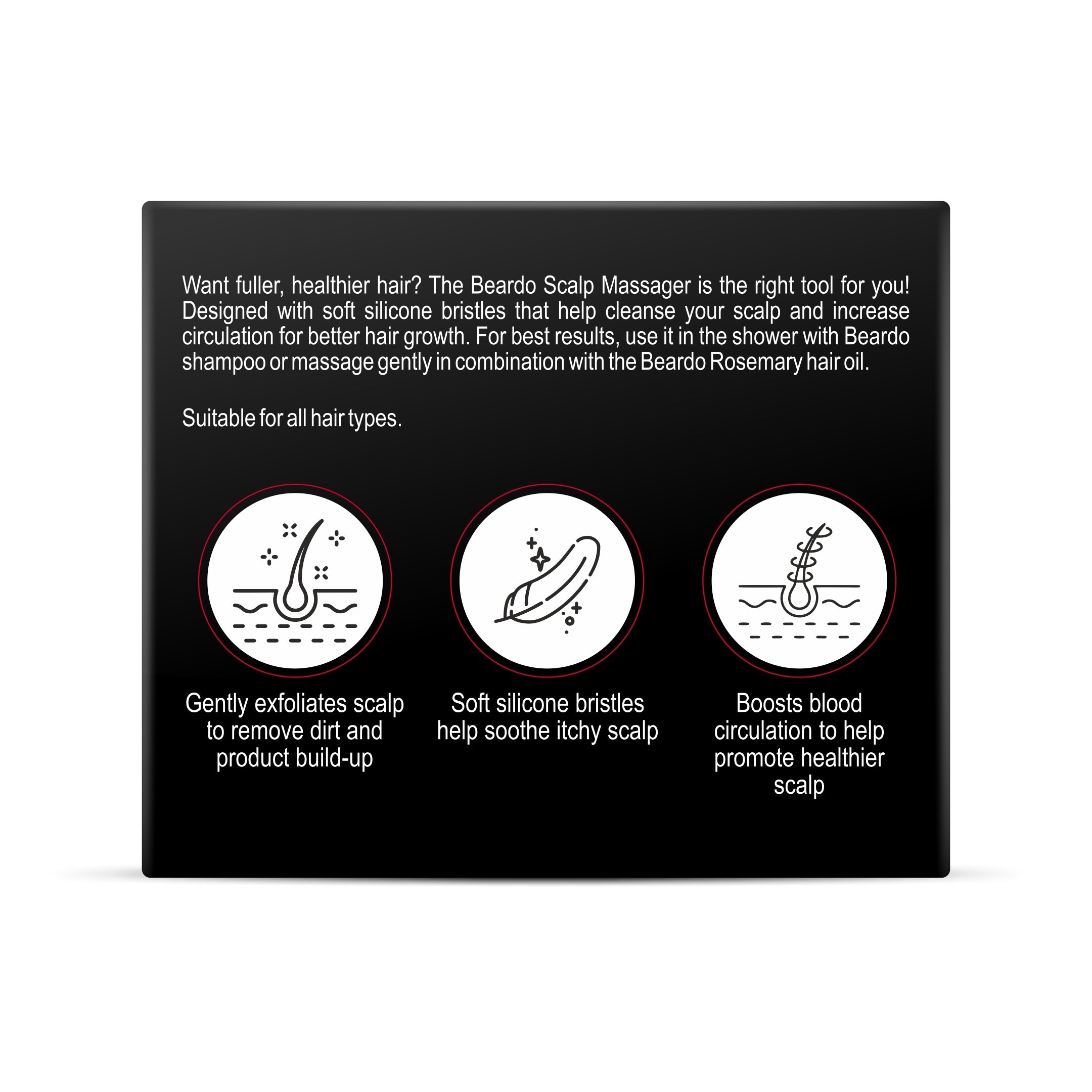 Beardo Scalp Massager - Image 7 - Buy from Indicrest