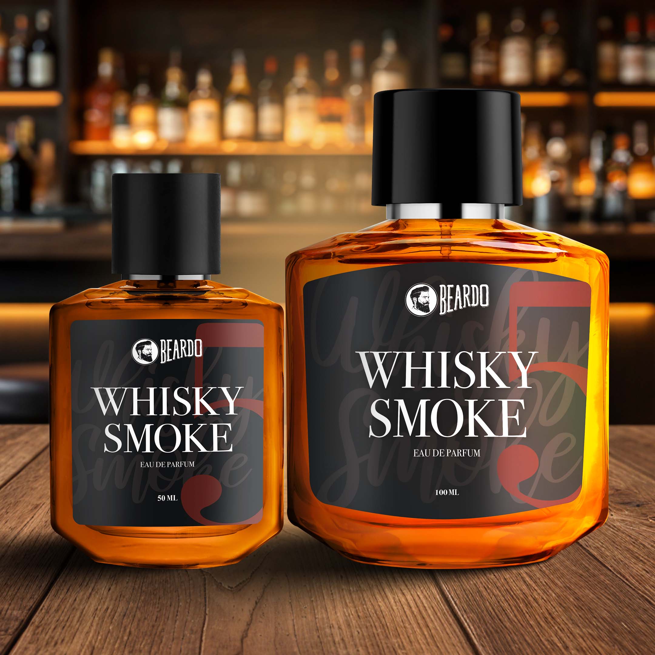 Beardo Whisky Smoke Perfume EDP 100ml & 50ml Combo - Buy from Indicrest