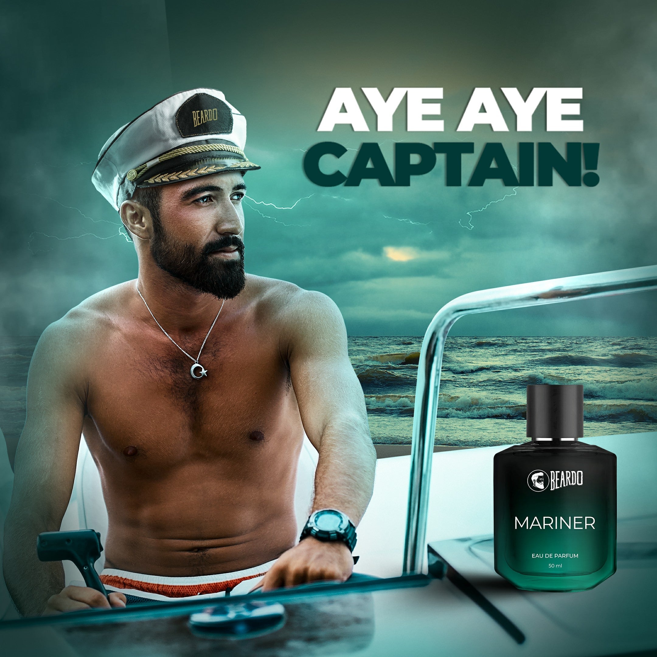 Beardo WS Bourbon & Mariner Perfume EDP Combo - Image 8 - Buy from Indicrest