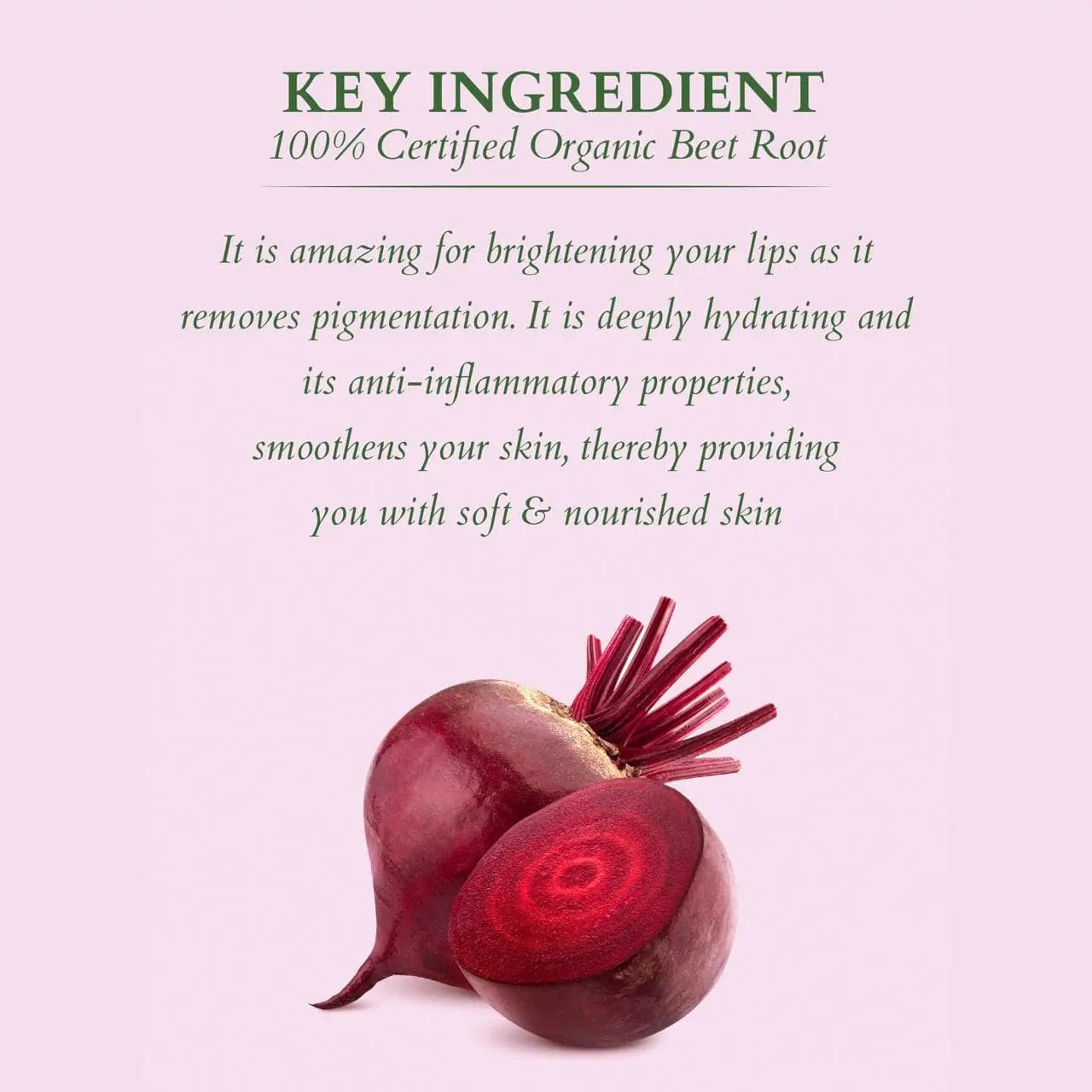 Lotus Herbals Organics+ Beet Red Lip & Cheek Tint, 10g