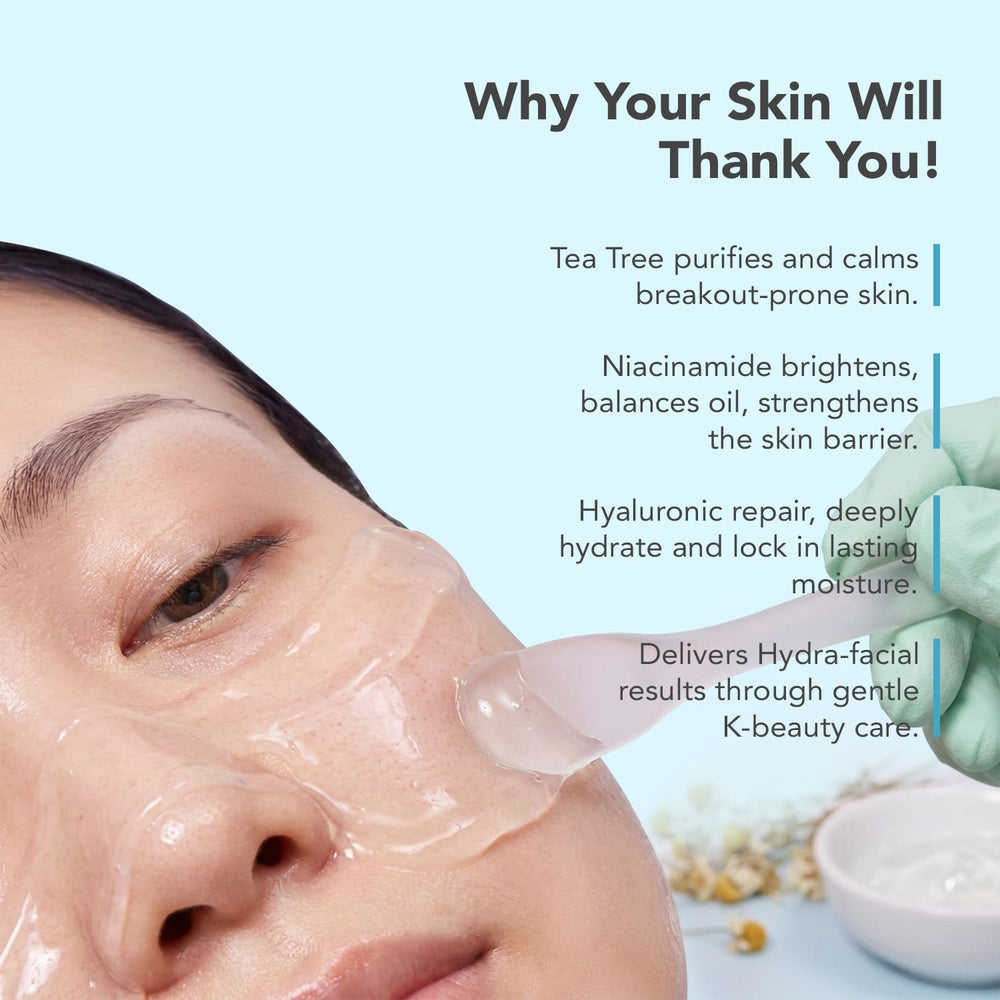 SARA Hydra Aqua Bomb Facial Kit For Skin Brightening With Hyaluronic and Tea Tree - Image 3 - Buy from Indicrest