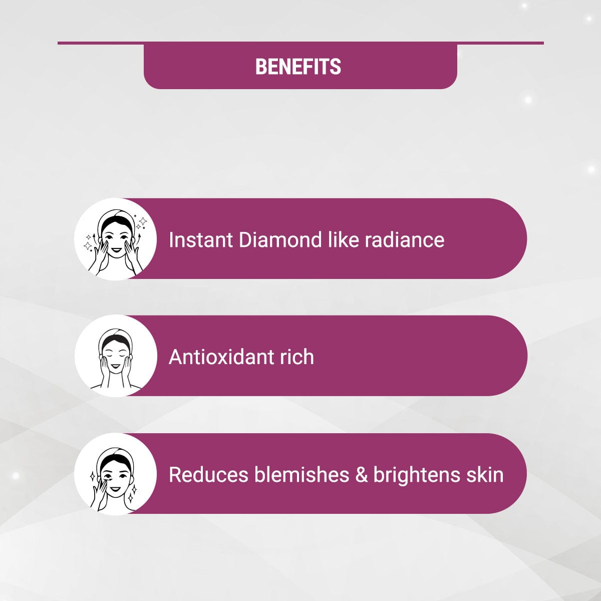 Lotus Herbals Radiant Diamond Cellular Radiance 4 In 1 Facial Kit, 4N X 37g