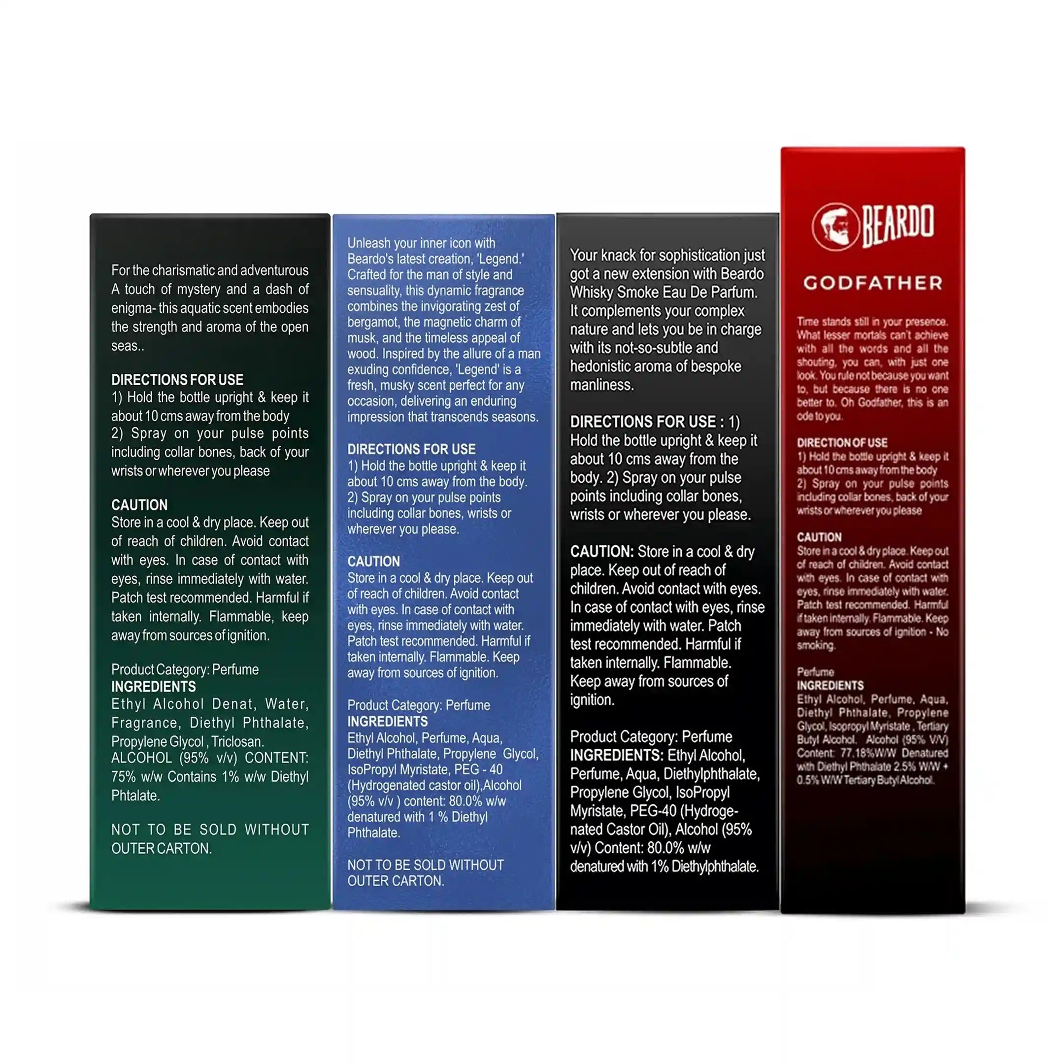 Beardo Best Day Perfumes Combo 50ml x 4 - Image 4 - Buy from Indicrest