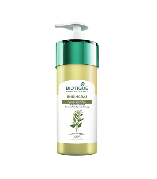 Biotique Bhringraj anti Hair fall therapeutic Hair oil, 800ml - Buy from Indicrest