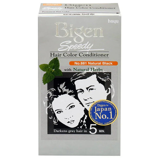 Bigen Speedy Hair Color Conditioner Natural Black (881) - Indicrest