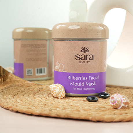 Sara BILBERRIES FACE MOULD MASK No 12 (IN Jar) Pack of 2 - Image 2 - Buy from Indicrest