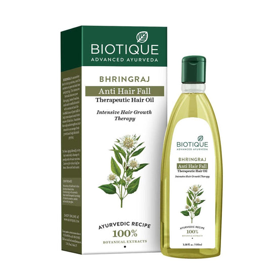 Biotique Bhringraj Anti HF Thrptic H Oil 120ml - Indicrest Buy at Indicrest