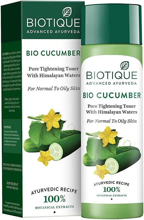 Biotique Cucumber Pore Tightng Toner 120ml - Indicrest