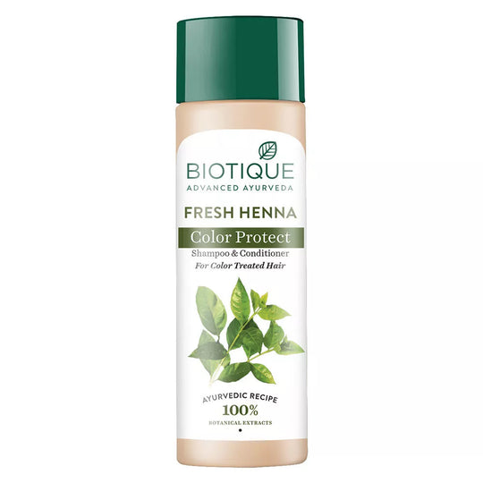 Biotique Fresh Henna CP Shmp & Cndtnr 120ml - Indicrest Buy at Indicrest